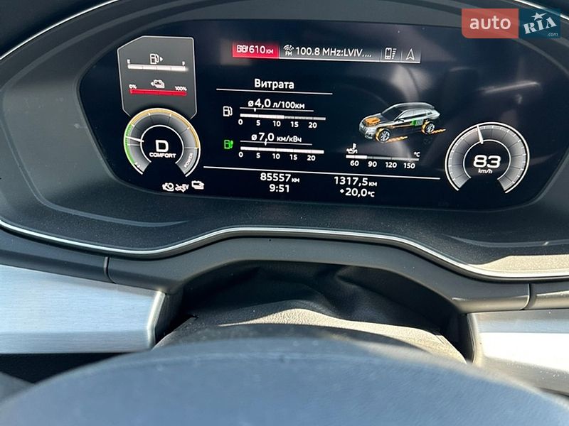 Внедорожник / Кроссовер Audi Q5 2021 в Львове