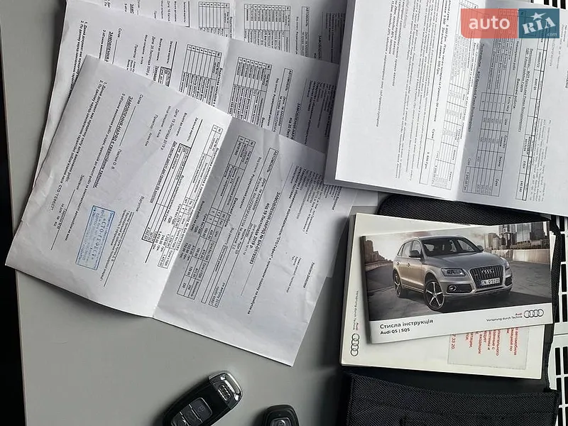 Внедорожник / Кроссовер Audi Q5 2014 в Киеве документ