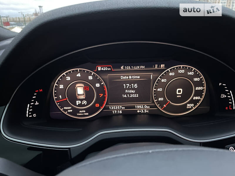 Внедорожник / Кроссовер Audi Q7 2016 в Киеве