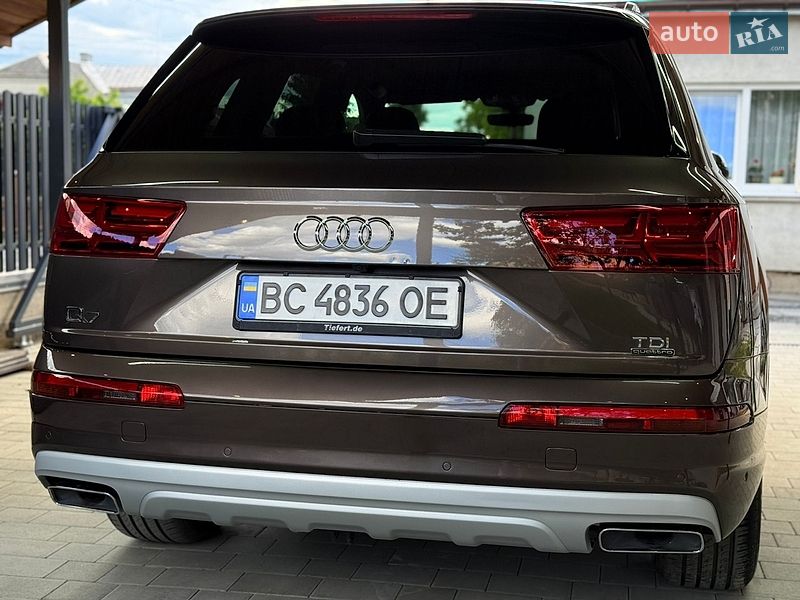 Внедорожник / Кроссовер Audi Q7 2017 в Львове