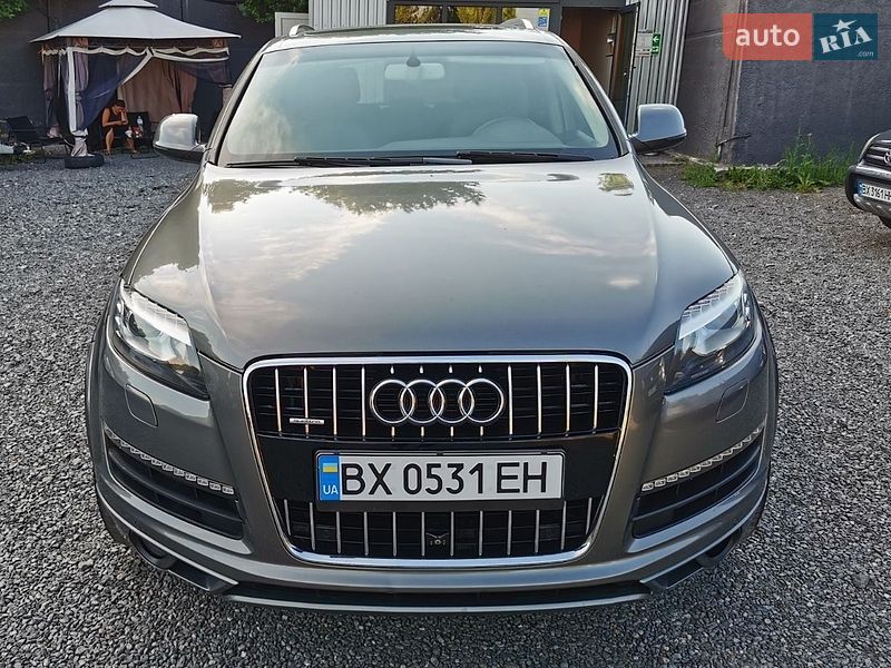 Внедорожник / Кроссовер Audi Q7 2013 в Хмельницком