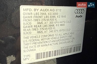 Внедорожник / Кроссовер Audi Q7 2013 в Ровно