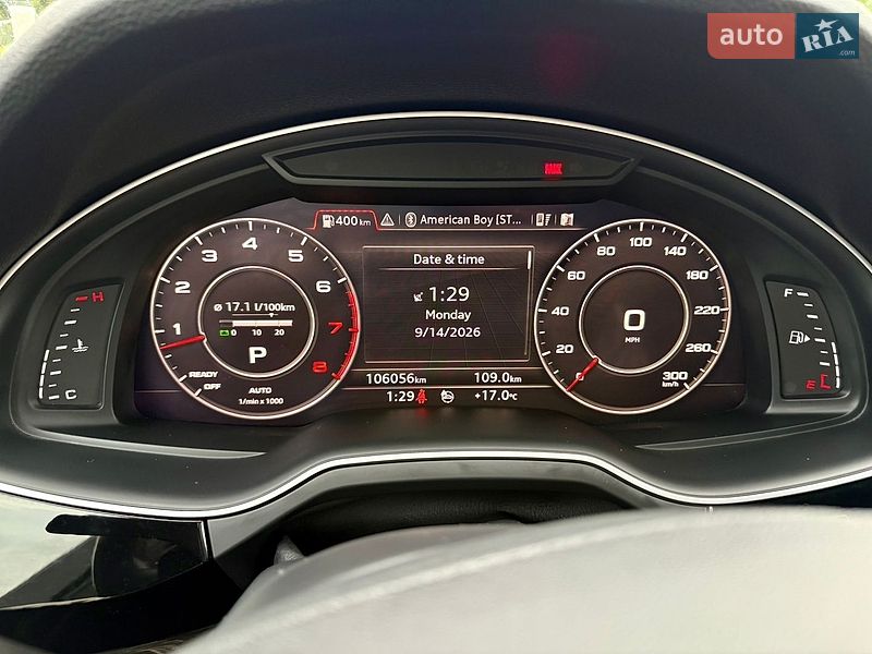 Внедорожник / Кроссовер Audi Q7 2018 в Днепре