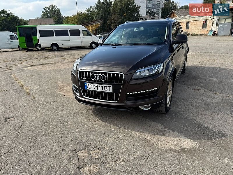 Внедорожник / Кроссовер Audi Q7 2012 в Запорожье