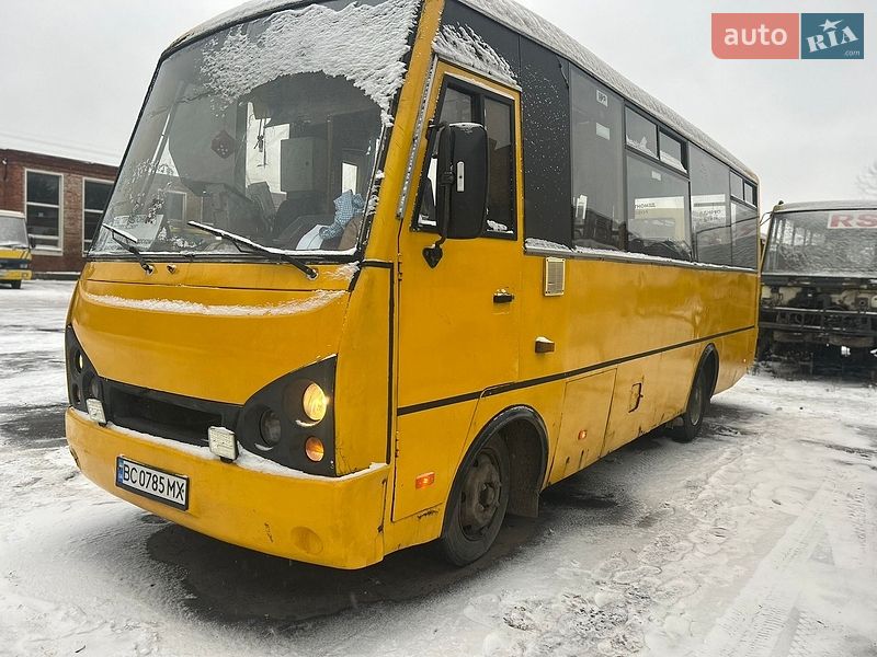 Городской автобус БАЗ 2007 в Львове