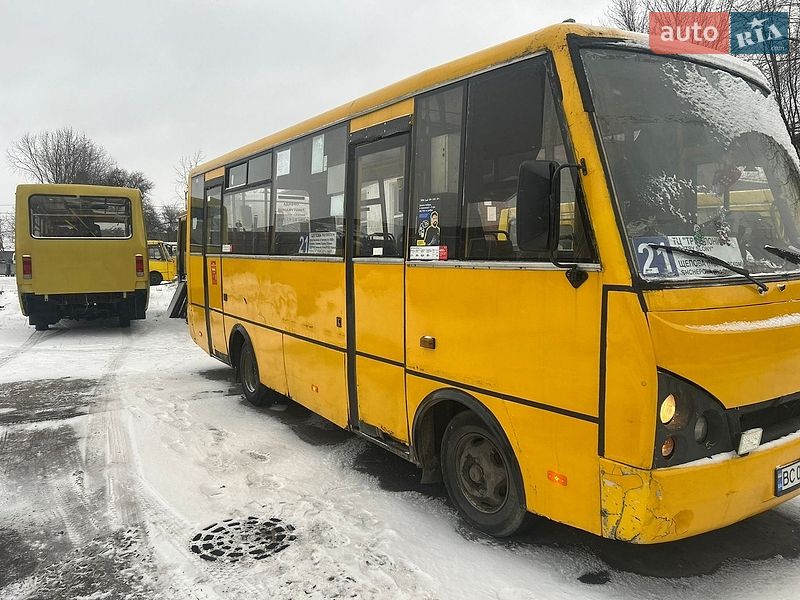 Городской автобус БАЗ 2007 в Львове