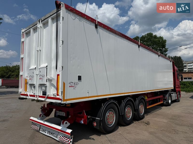 Зерновоз - напівпричіп Benalu C34CMS01