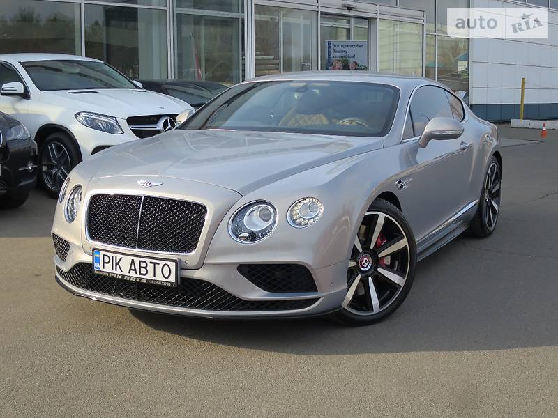 Bentley Continental GT V8 S 2017 года