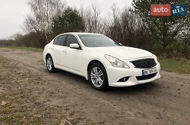 Ціни Infiniti G25 Бензин