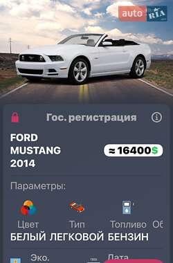 Цены Ford Mustang Бензин