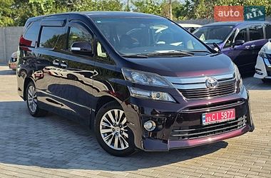 Цены Toyota Vellfire Бензин