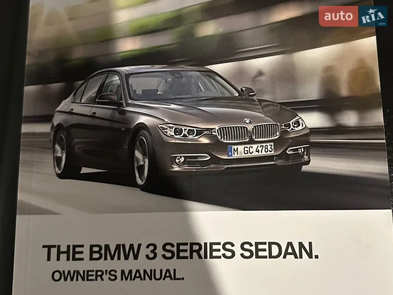Седан BMW 3 Series 2012 в Черкассах документ