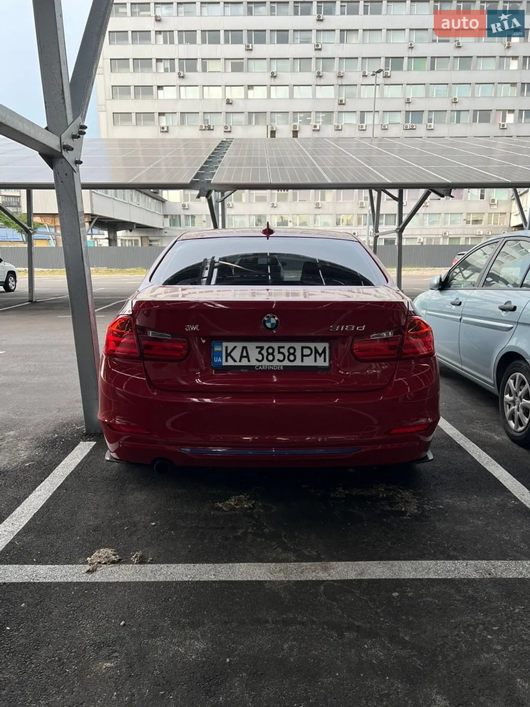 BMW 3 Series 2014 VIN WBA3D110X0F394476 фото оголошення 3 з 18