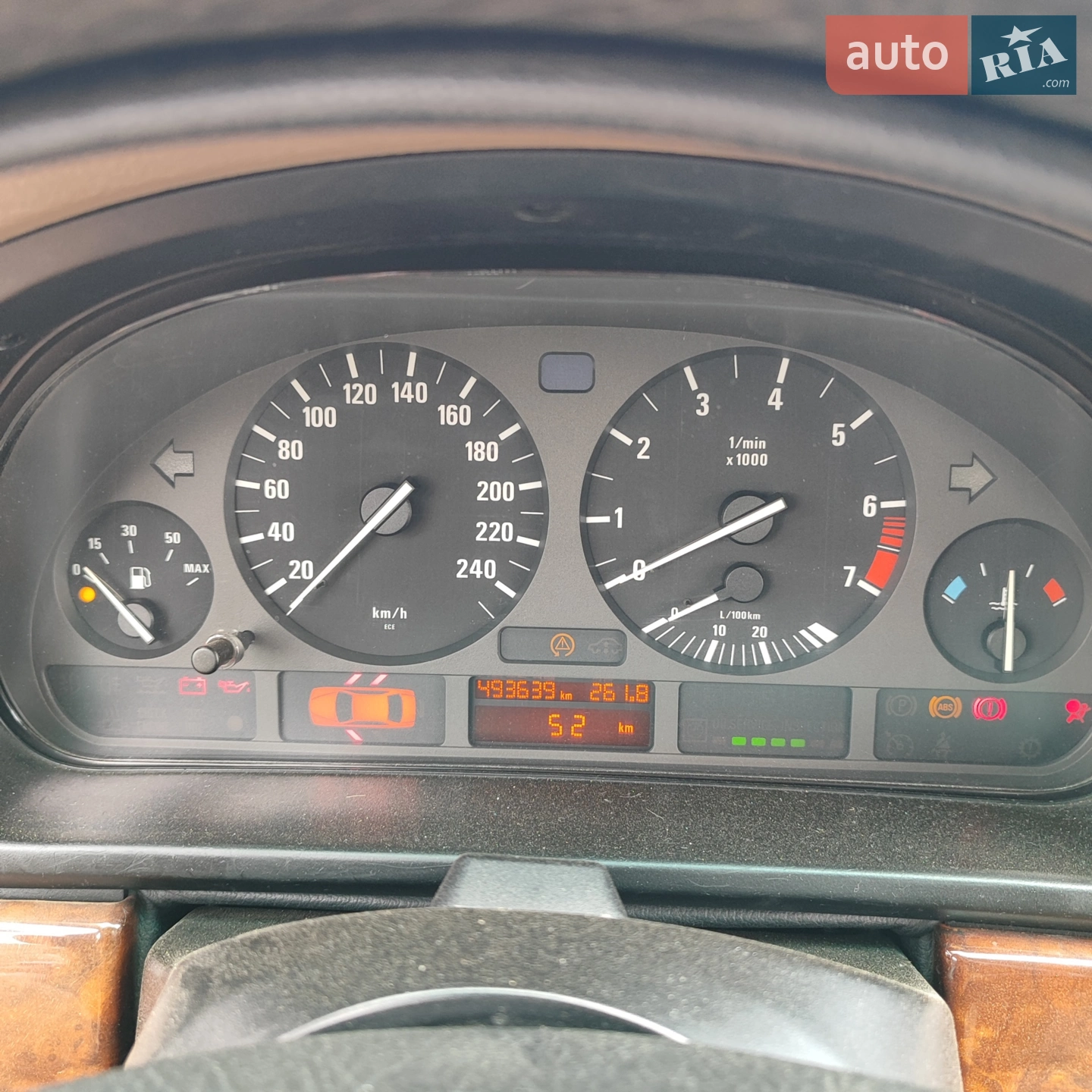 BMW 5 Series 1996 VIN WBADD31090BU15230 фото оголошення 11 з 13