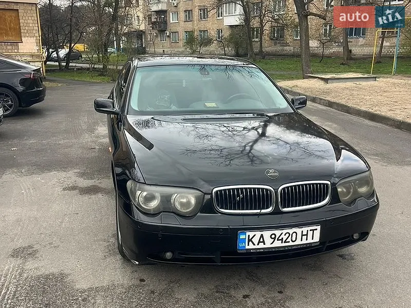 BMW 7 Series 2001