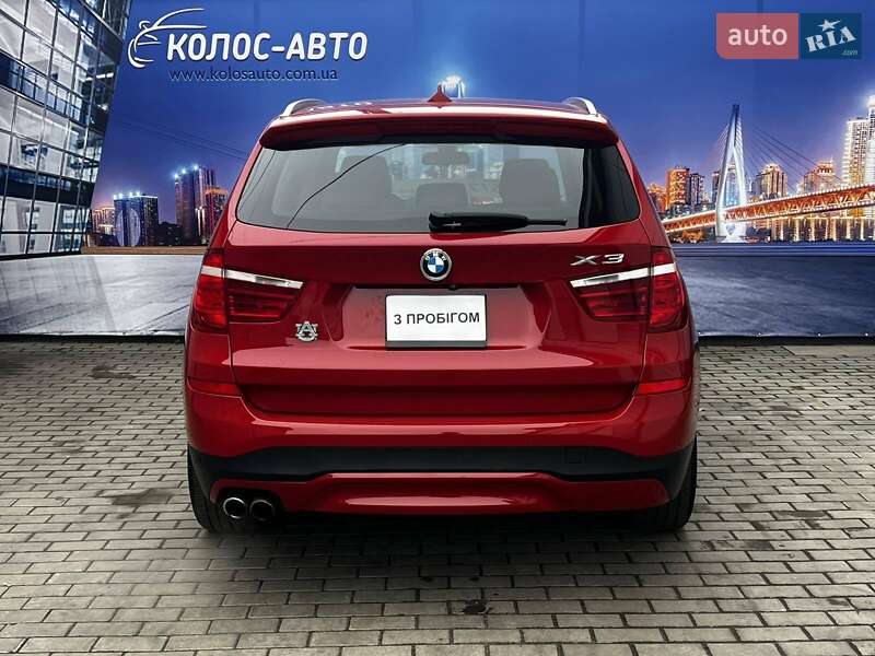 Внедорожник / Кроссовер BMW X3 2016 в Черкассах