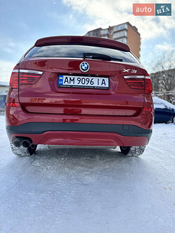 Внедорожник / Кроссовер BMW X3 2016 в Житомире фото 6 Внедорожник / Кроссовер BMW X3 2016 в Житомире