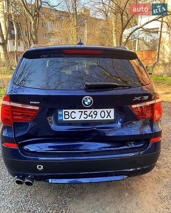 Позашляховик / Кросовер BMW X3 2015 в Одесі