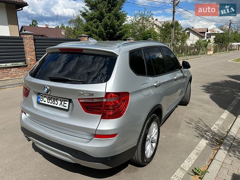 Внедорожник / Кроссовер BMW X3 2015 в Львове