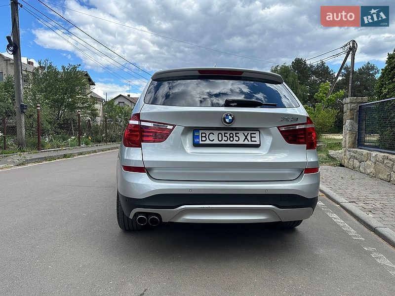 Внедорожник / Кроссовер BMW X3 2015 в Львове