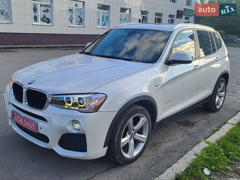 Внедорожник / Кроссовер BMW X3 2017 в Шепетовке
