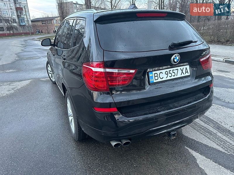 Внедорожник / Кроссовер BMW X3 2017 в Львове