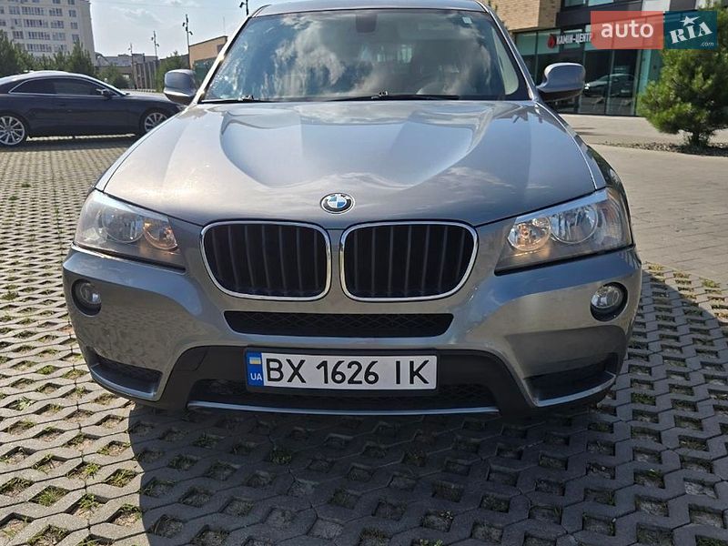 Позашляховик / Кросовер BMW X3 2012 в Хмельницькому