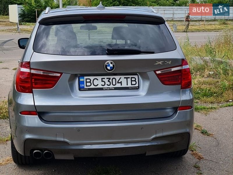 Позашляховик / Кросовер BMW X3 2012 в Черкасах