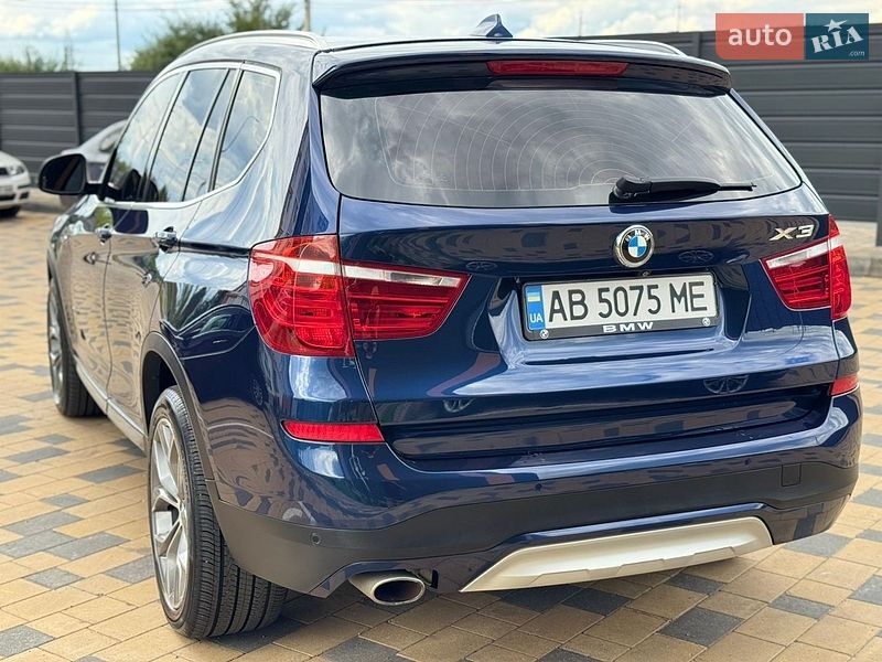 Внедорожник / Кроссовер BMW X3 2016 в Виннице