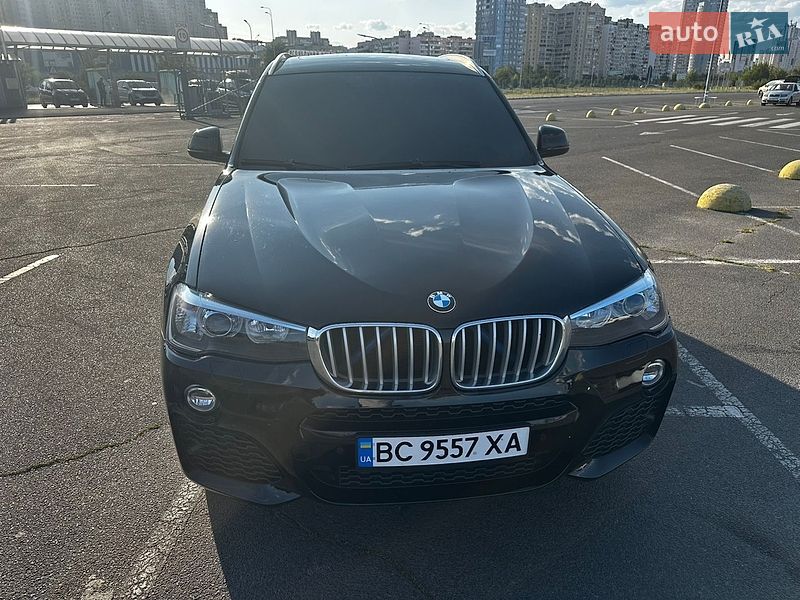 Внедорожник / Кроссовер BMW X3 2017 в Львове