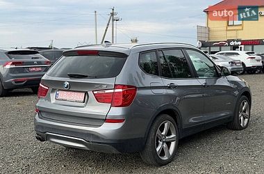 Внедорожник / Кроссовер BMW X3 2016 в Луцке