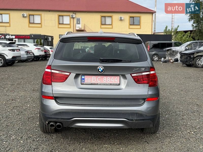 Внедорожник / Кроссовер BMW X3 2016 в Луцке