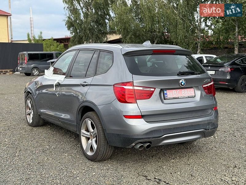 Внедорожник / Кроссовер BMW X3 2016 в Луцке