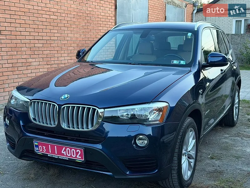 BMW X3 2016