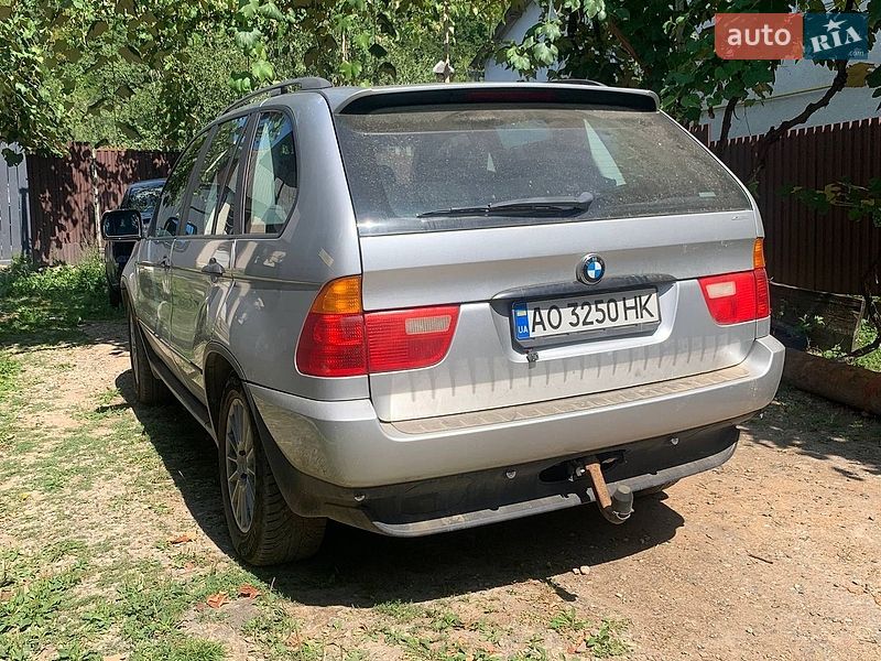 Внедорожник / Кроссовер BMW X5 2001 в Ужгороде