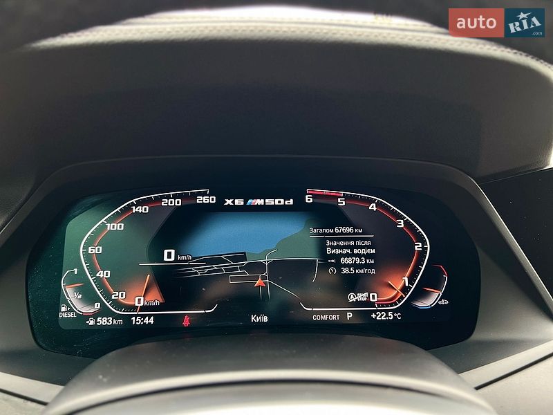 Внедорожник / Кроссовер BMW X6 2023 в Киеве фото 43 Внедорожник / Кроссовер BMW X6 2023 в Киеве