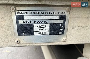 Легковой прицеп Bockmann AT 2006 в Киеве фото 12 Легковой прицеп Bockmann AT 2006 в Киеве
