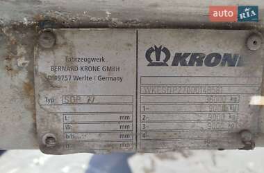 Ціни Krone SDP 27 Бортовий напівпричіп