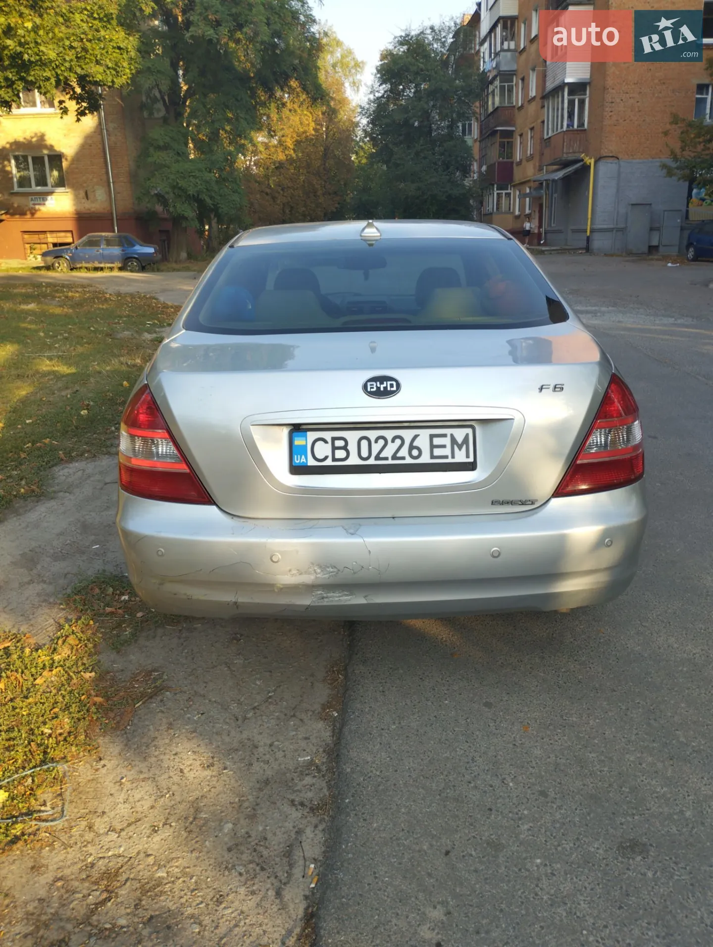 BYD F3 2012 VIN LGXC96DG3C1069909 фото оголошення 2 з 18