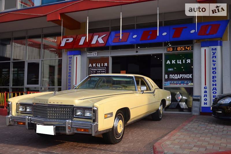 Cadillac Eldorado 1978 года