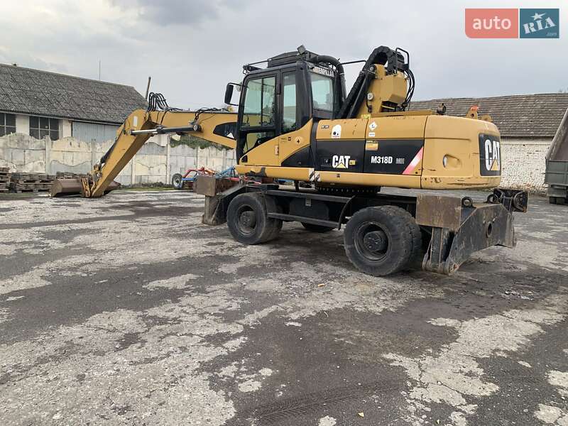 Екскаватор навантажувач Caterpillar 318