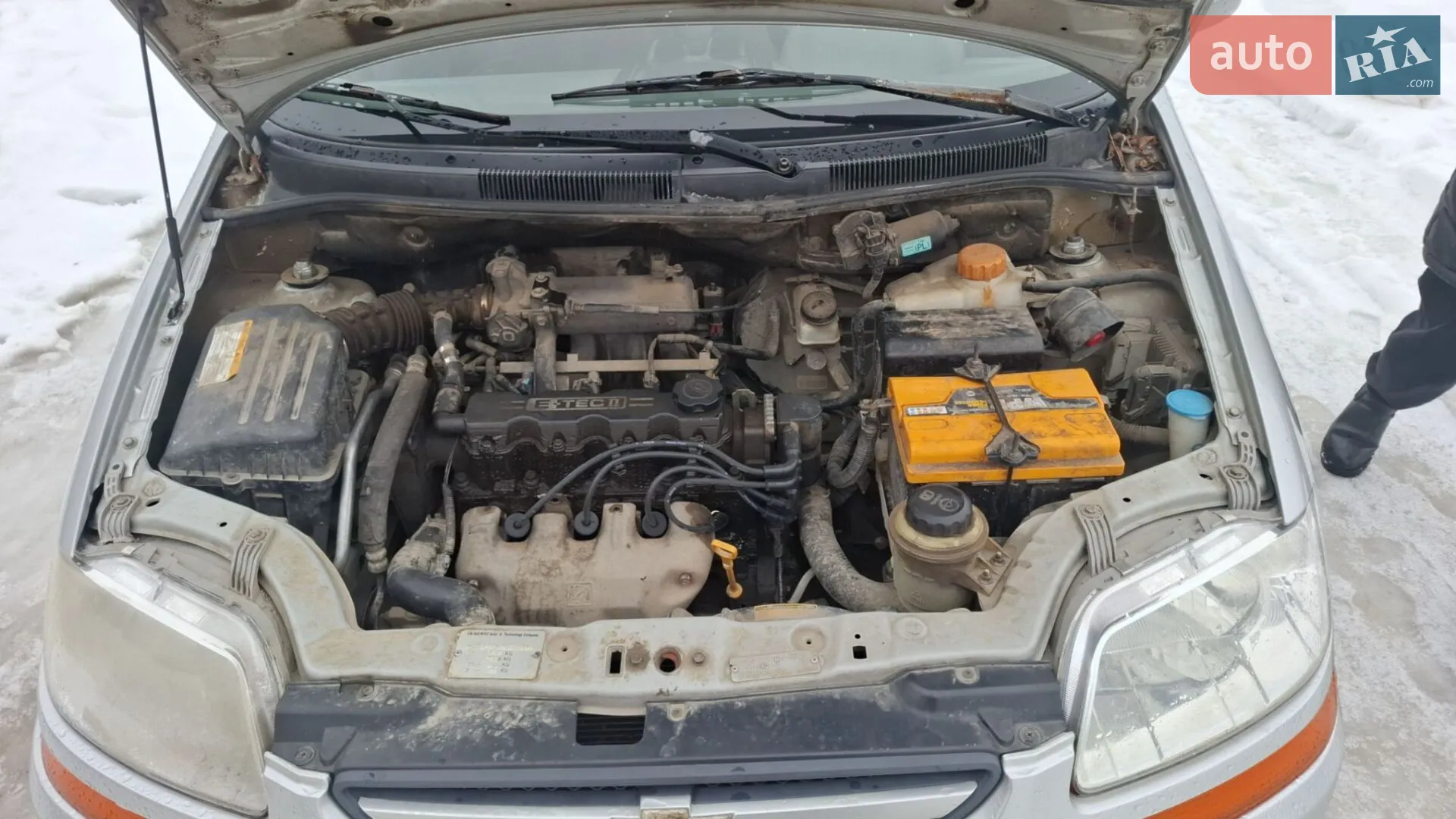 Chevrolet CHEVROLET AVEO 2005 VIN Y6DSF69YE5B380664 фото оголошення 2 з 19