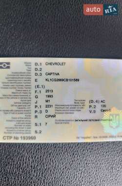 Chevrolet Captiva  2012