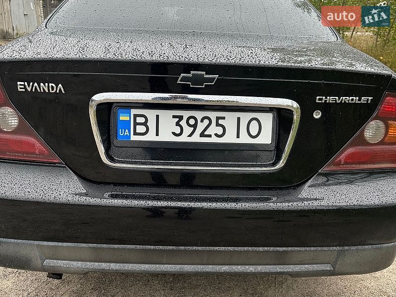 Седан Chevrolet Evanda 2006 в Кременчуге