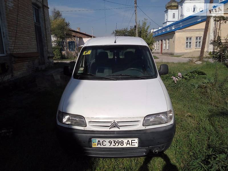 Citroen Berlingo пасс. 1999 года