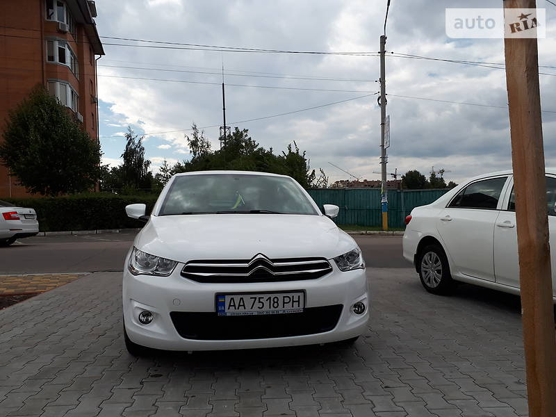 Citroen C-Elysee 2016 года