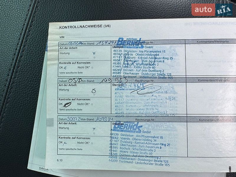 Внедорожник / Кроссовер Dacia Duster 2012 в Виннице