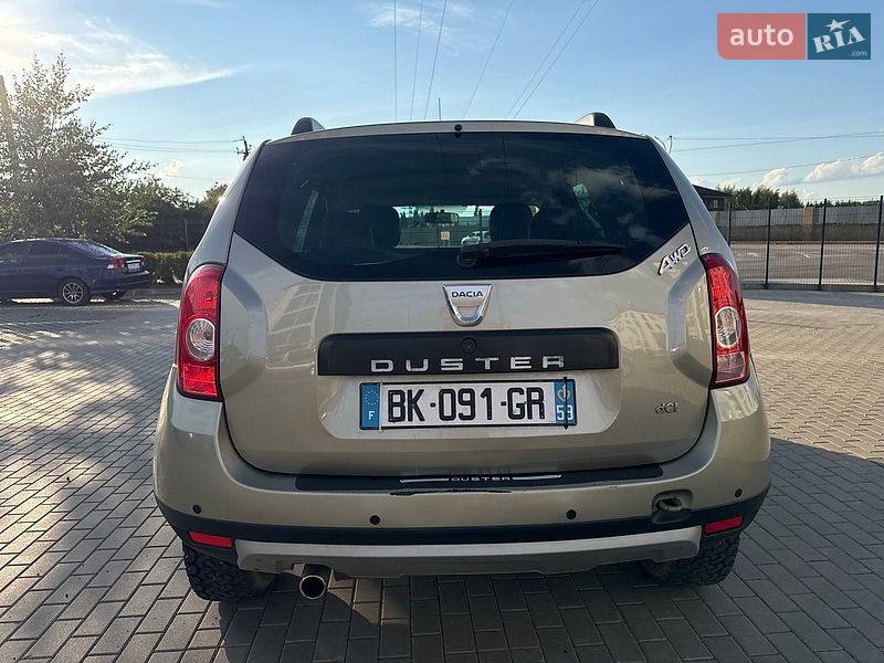 Внедорожник / Кроссовер Dacia Duster 2011 в Луцке