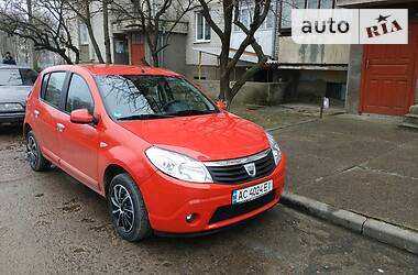 Dacia Sandero top 2010 2009