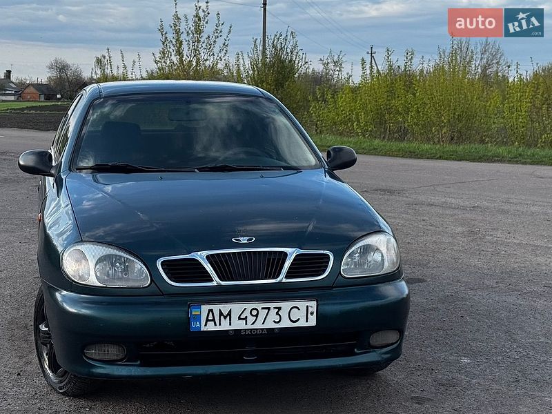 Седан Daewoo Lanos 2002 в Житомирі фото 3 Седан Daewoo Lanos 2002 в Житомирі